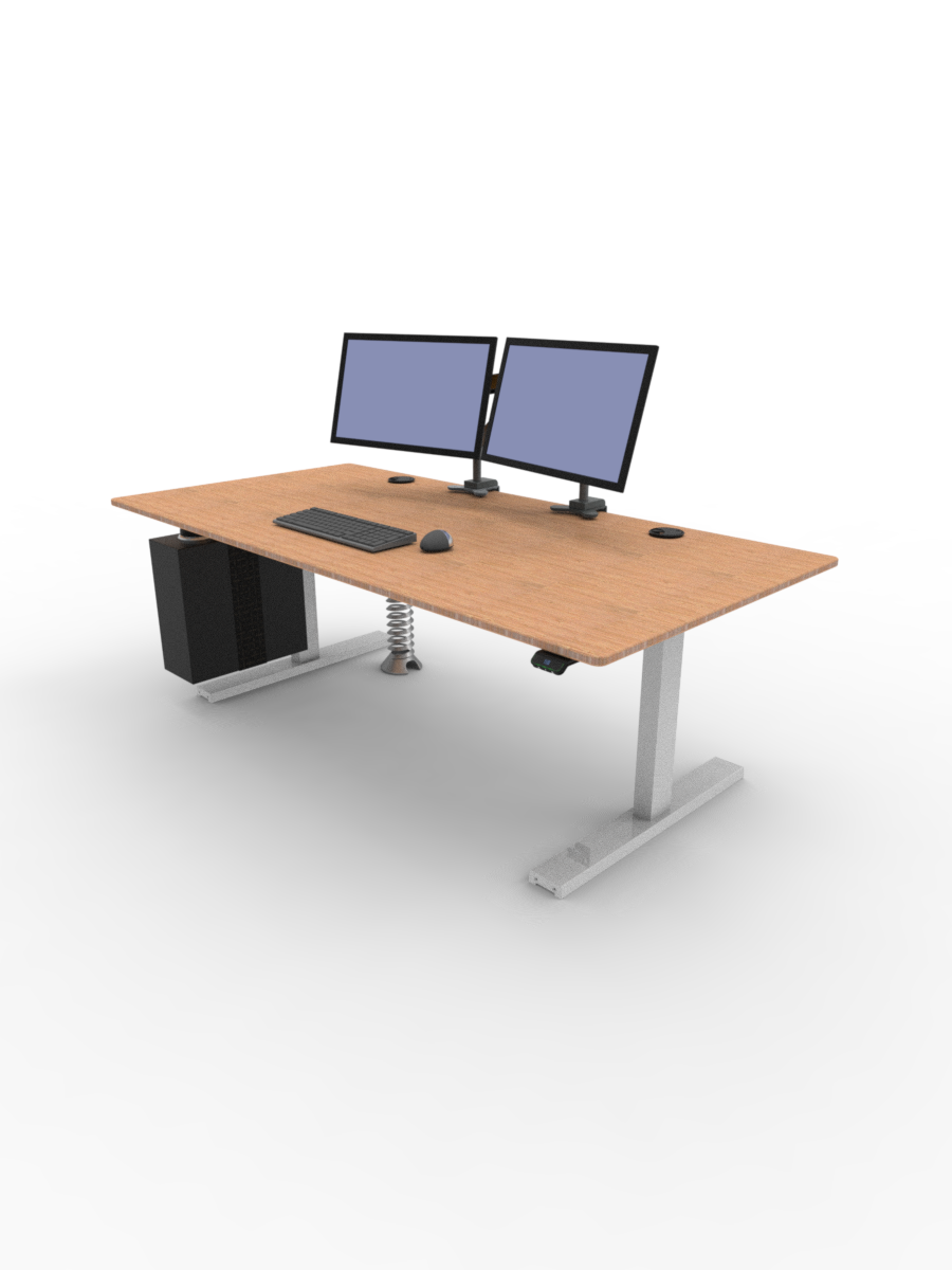 Sit Stand ActivDesk Bamboo 4