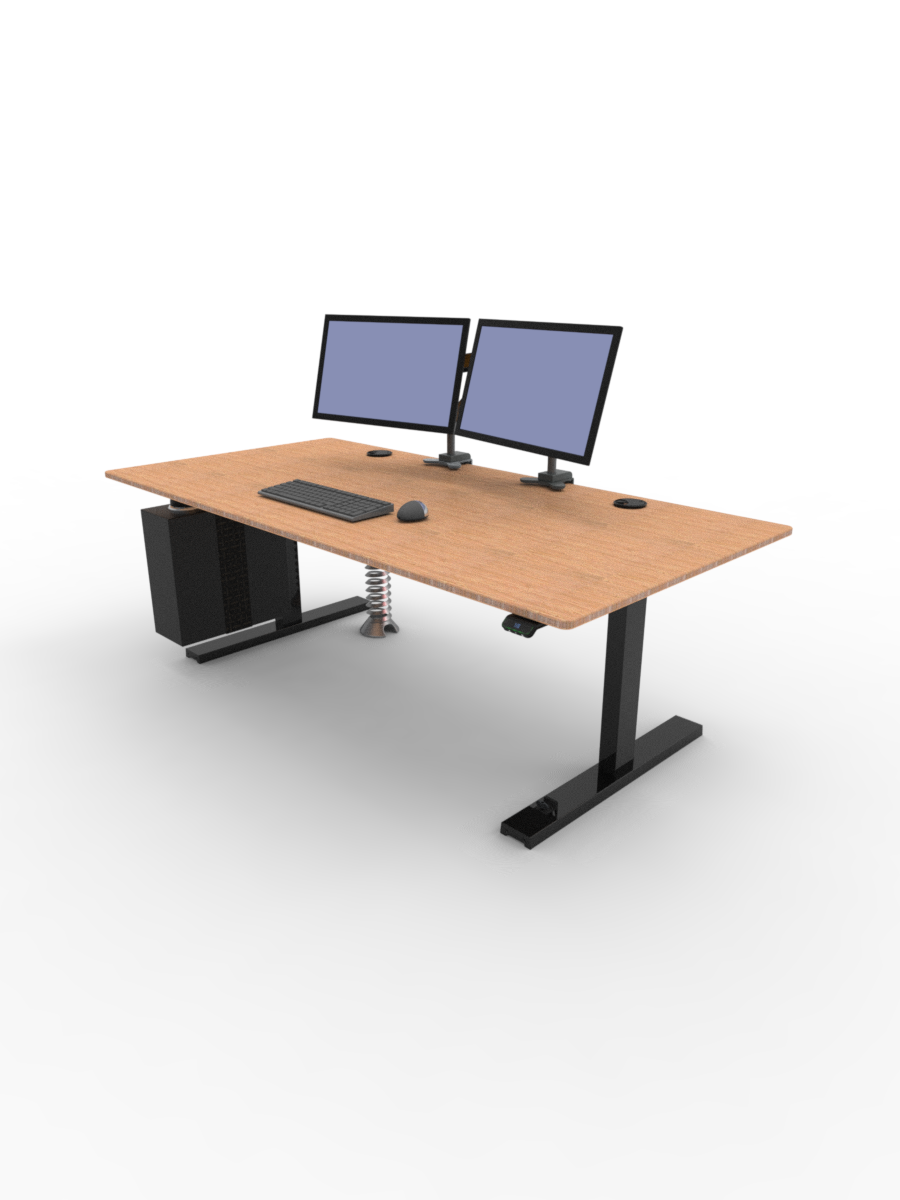 Sit Stand ActivDesk Bamboo 3
